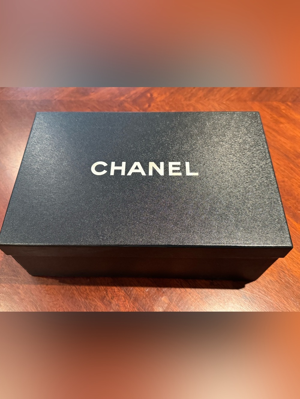 Authentic Chanel Black Leather Camellia Block Heel Pumps – Size 38C - Picture 15 of 15